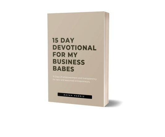 DEVOTIONAL FOR BUSINESS BABES